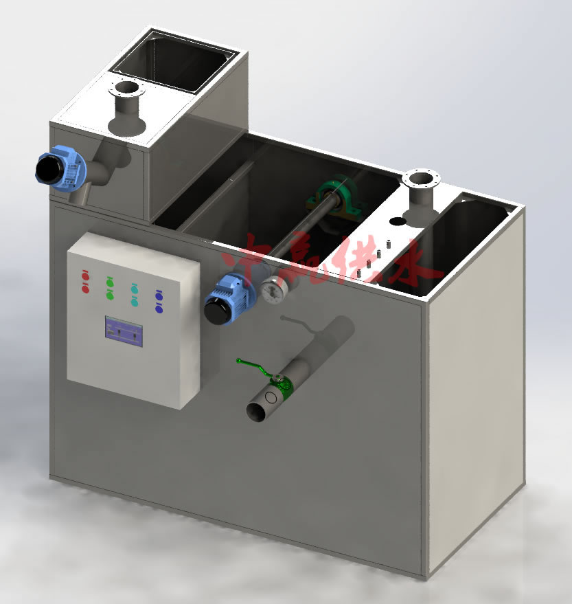 餐飲廚房隔油提升一體化設備.jpg 餐飲廚房隔油提升一體化設備.jpg
